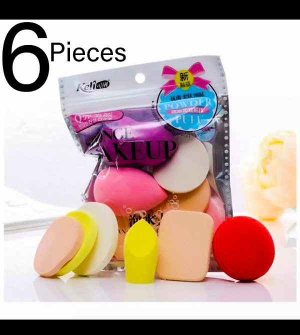 Pearlin Makeup Sponges Pack Of 6